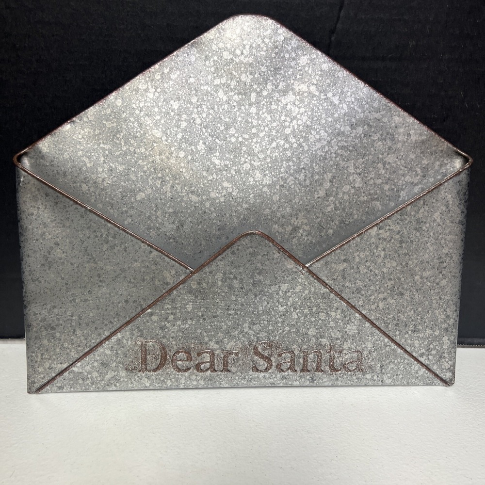 Letters to Santa Metal Tin Wall Decoration